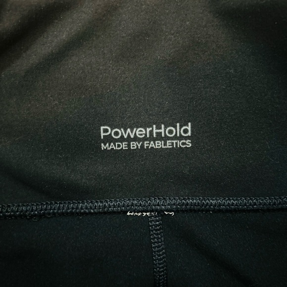 Fabletics Women's Black PowerHold 6” High Waisted Shorts Size Small Like New - Picture 6 of 6